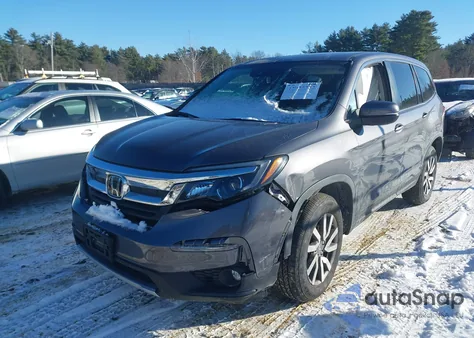 2020 Honda Pilot Awd Ex-L из США, поврежденный, VIN 5FNYF6H56LB028279